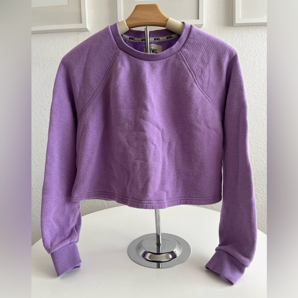 Madewell MWL Cropped Sweatshirt